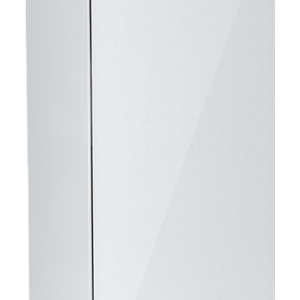 1035WB Glass Door Inverter Cloud White Vertical Freezer